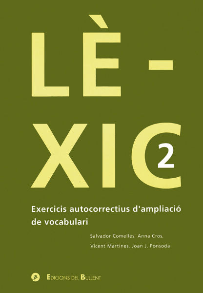 Lèxic 2, de COMELLES GARCIA, SALVADOR | portada del libro