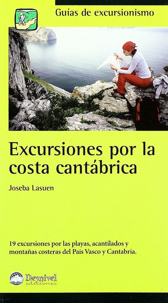 EXCURSIONES POR LA COSTA CANTABRICA, de LASUEN MOLINOS | portada del libro