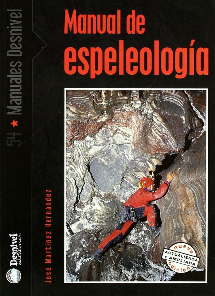 MANUAL DE ESPELEOLOGIA, de MARTINEZ HERNANDEZ | portada del libro