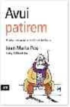 Avui patirem, de JOAN M. POU | portada del libro