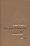 Descripción de la mentira, de Gamoneda Lobón, Antonio | portada del libro