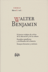 Obra completa. Libro II-1, de Benjamin, Walter | portada del libro