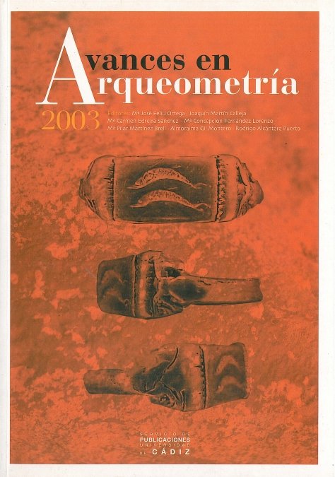Avances en arqueometr¡a 2003, de ALCANTARA PUERTO | portada del libro
