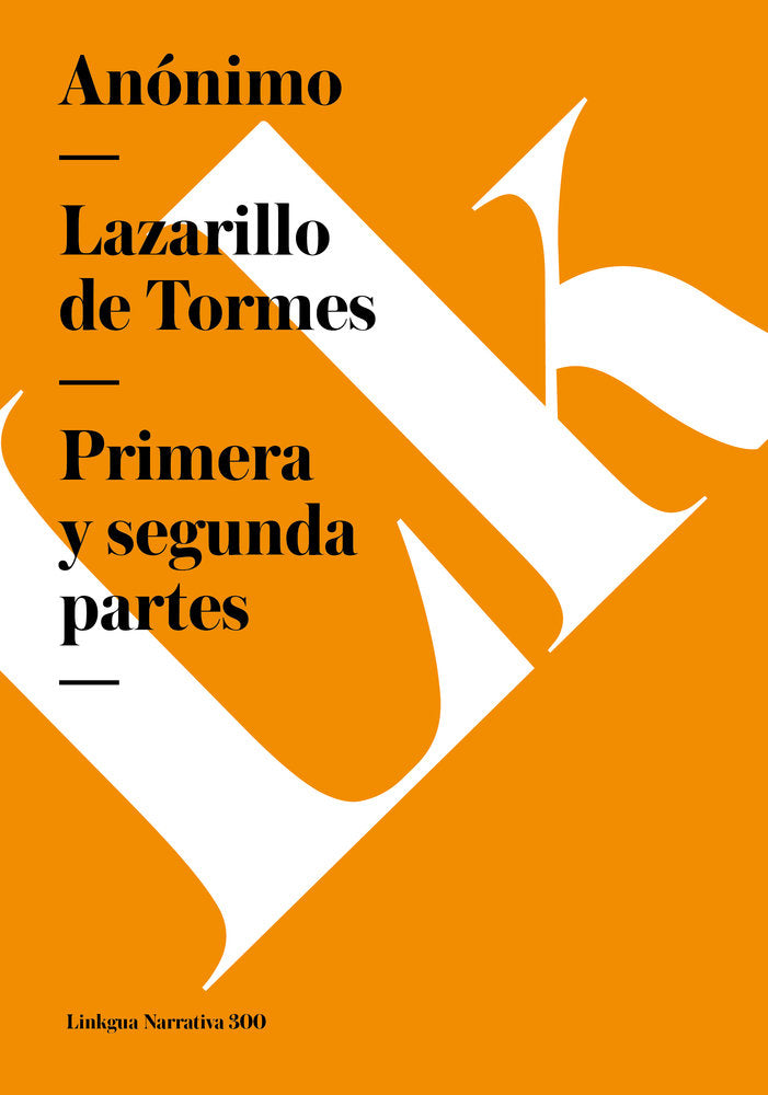 LAZARILLO DE TORMES, de Anónimo, Autor | portada del libro