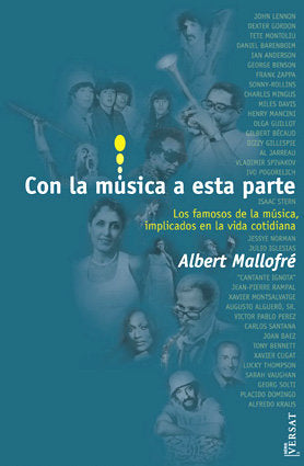 Con la música a esta parte, de Mallofré i Milà, Albert | portada del libro