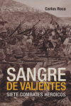 Sangre de valientes, de CARLOS ROCA | portada del libro