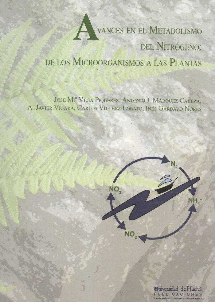 Avances en el Metabolismo del Nitrógeno:, de Garbayo Nores | portada del libro