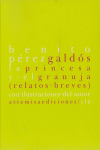 La princesa y el granuja (Relatos breves), de PÉREZ GALDÓS BENITO | portada del libro