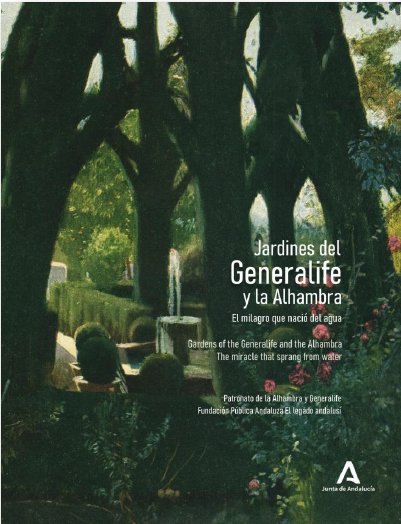 Jardines del Generalife y la Alhambra, de Jose Tito Rojo | portada del libro