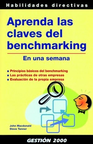 Aprenda las claves del benchmarking, de Macdonald | portada del libro