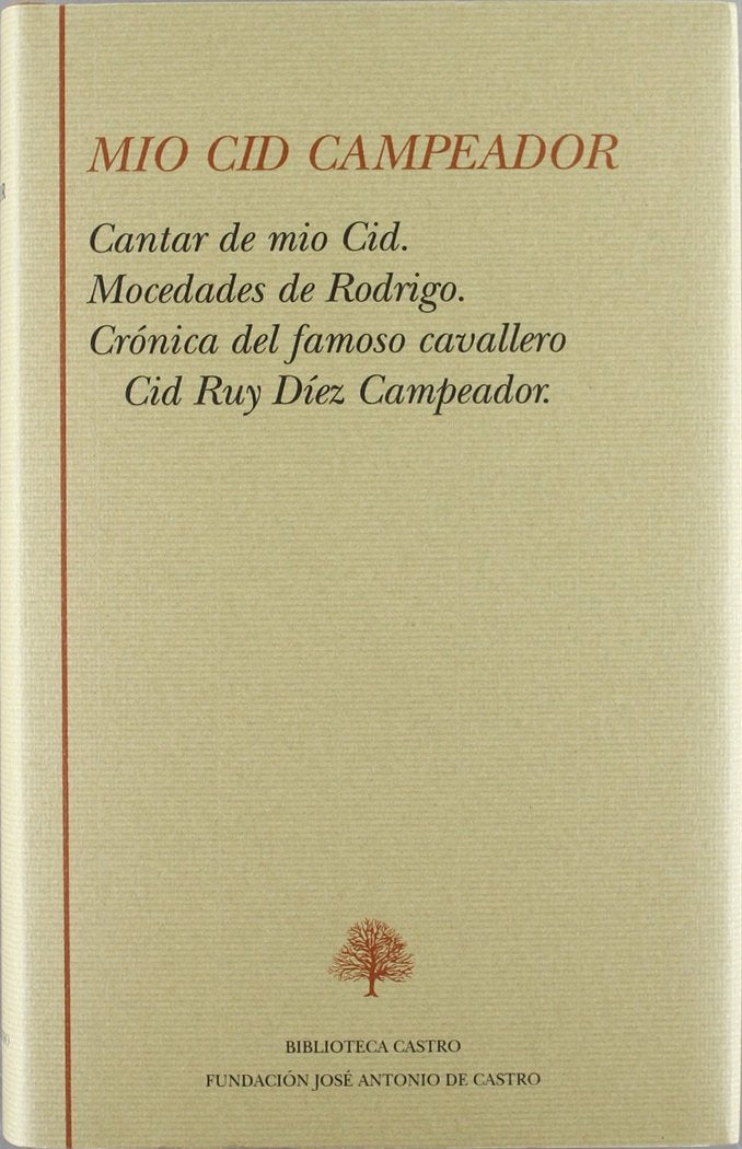 Mio Cid Campeador, de ANONIMO | portada del libro