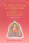 EL GRAN TRATADO DE LOS ESTADIOS EN EL CAMINO A LA ILUMINACION, de TSONGKAPA, LAMA | portada del libro
