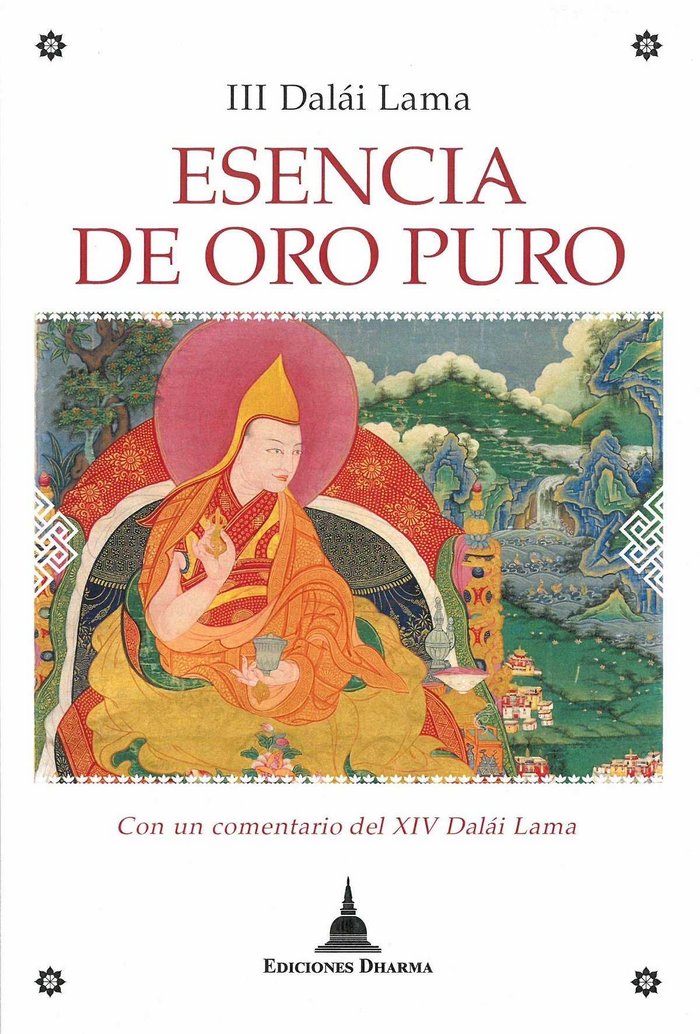 ESENCIA DE ORO PURO, de III DALAI LAMA | portada del libro