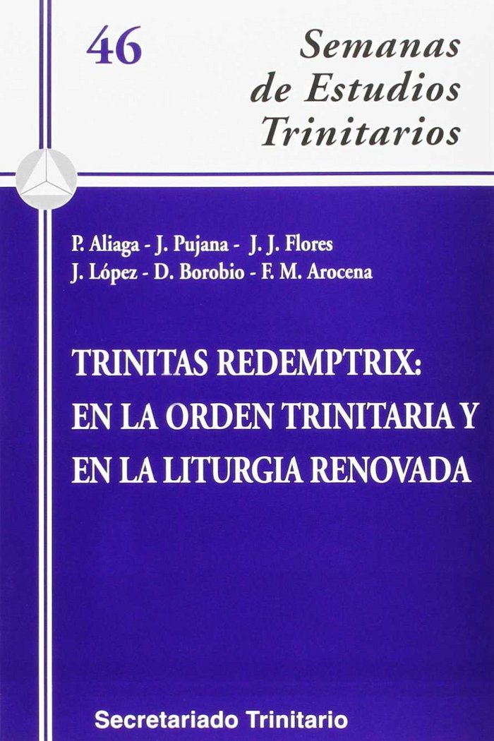 Trinitas Redemptrix: en la Orden trinitaria y en la liturgia renovada, de Varios autores | portada del libro
