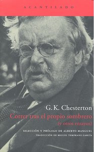 Correr tras el propio sombrero, de Chesterton, G. K. | portada del libro