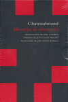 Memorias de ultratumba, de de Chateaubriand | portada del libro