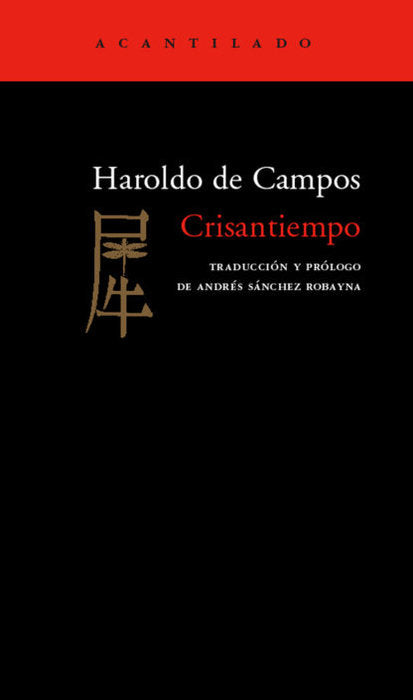 Crisantiempo, de de Campos, Haroldo | portada del libro