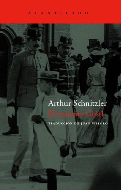 TENIENTE GUSTL CA-20 *, de Schnitzler | portada del libro