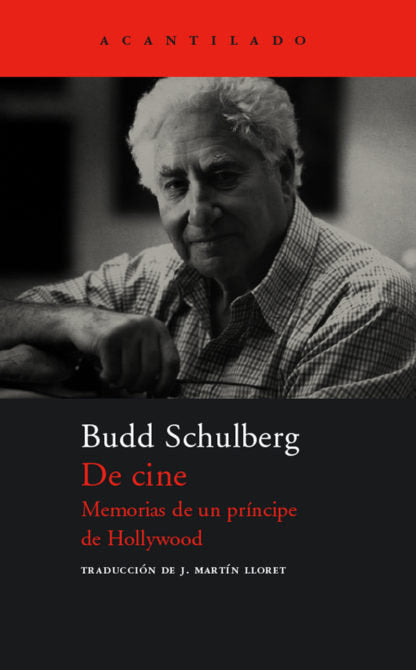 De cine, de Schulberg, Budd | portada del libro