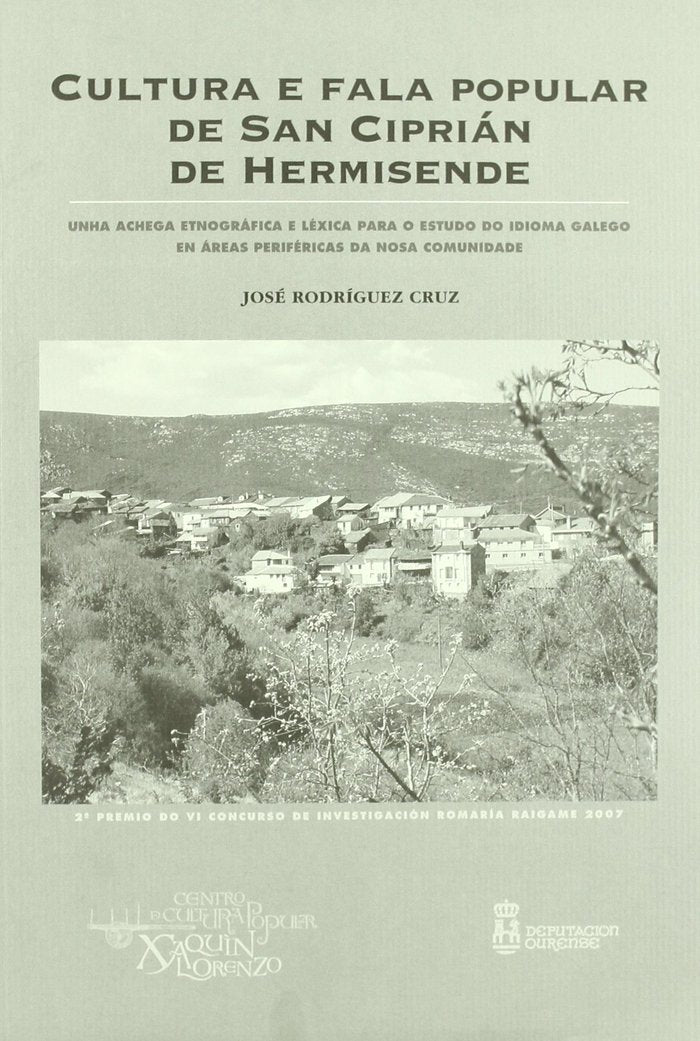 CULTURA E FALA POPULAR DE SAN CIPRIAN DE HERMISENDE., de RODRíGUEZ CRUZ | portada del libro