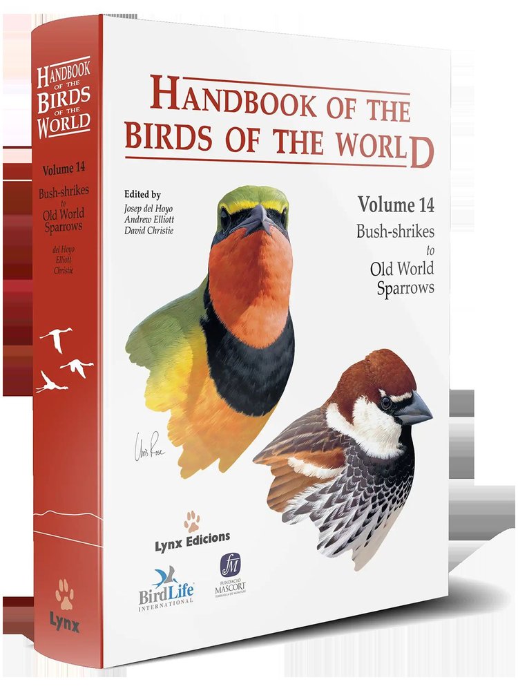 Handbook of the Birds of the World. Vol.14, de Varios autores | portada del libro