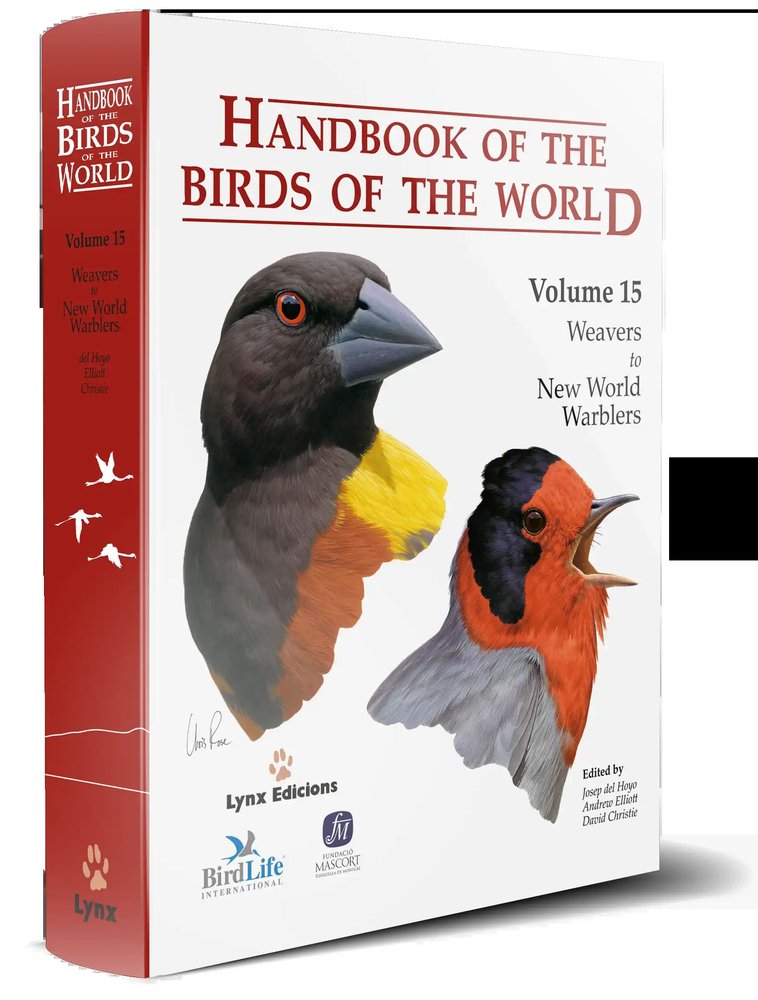 Handbook of the Birds of the World. Vol.15, de Varios autores | portada del libro