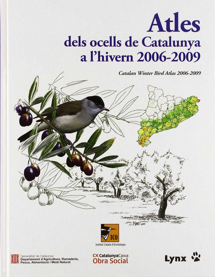 ATLES DELS OCELLS DE CATALUNYA A L'HIVERN 2006-2009, de Varios autores | portada del libro