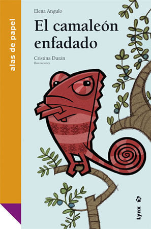 El camaleón enfadado, de Angulo | portada del libro