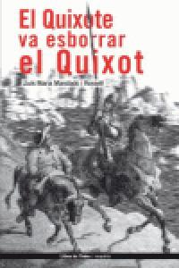 El Quixote va esborrar el Quixot, de Mandado i Rossell | portada del libro