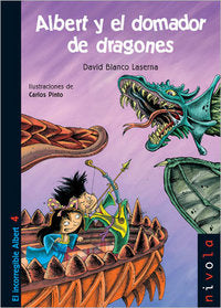 Albert y el domador de dragones, de Blanco Laserna | portada del libro
