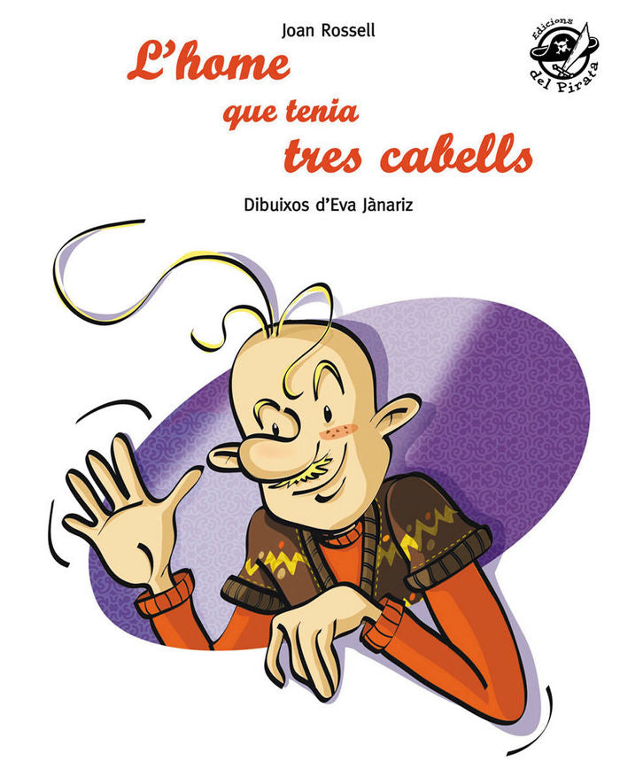 L'home que tenia tres cabells, de Grau Saló | portada del libro