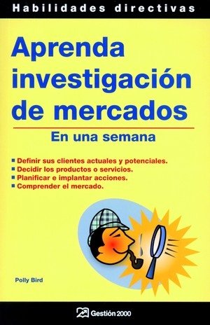 Aprenda investigación de mercados, de Bird | portada del libro