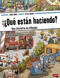¿Qué están haciendo?, de Göbel, Doro | portada del libro