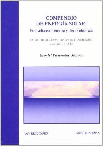 Compendio de la energ¡a solar, de FERNANDEZ SALGADO | portada del libro