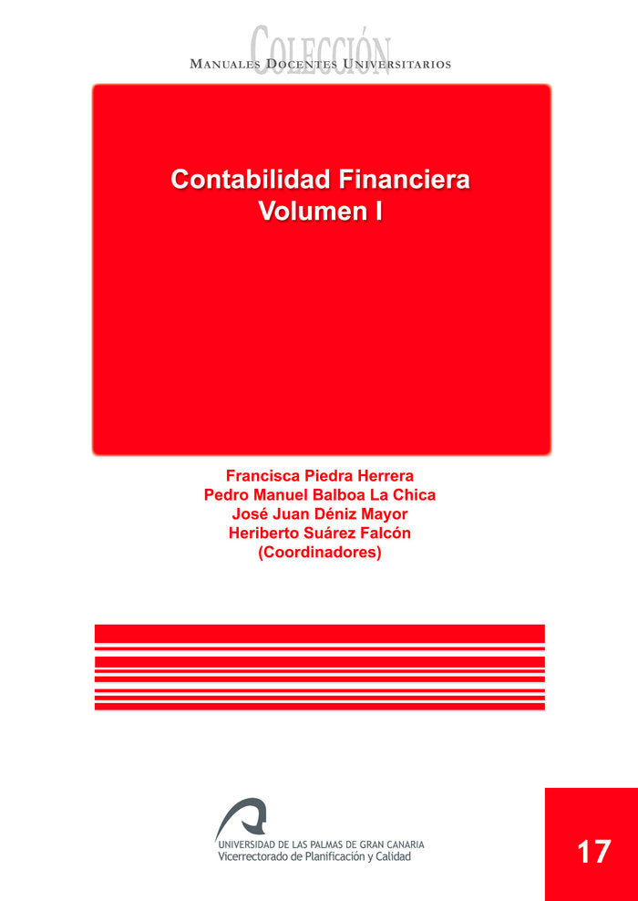 Contabilidad Financiera Volumen I, de AA.VV. | portada del libro