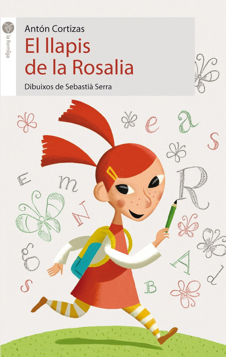 El llapis de la Rosalia, de Antón Cortizas | portada del libro