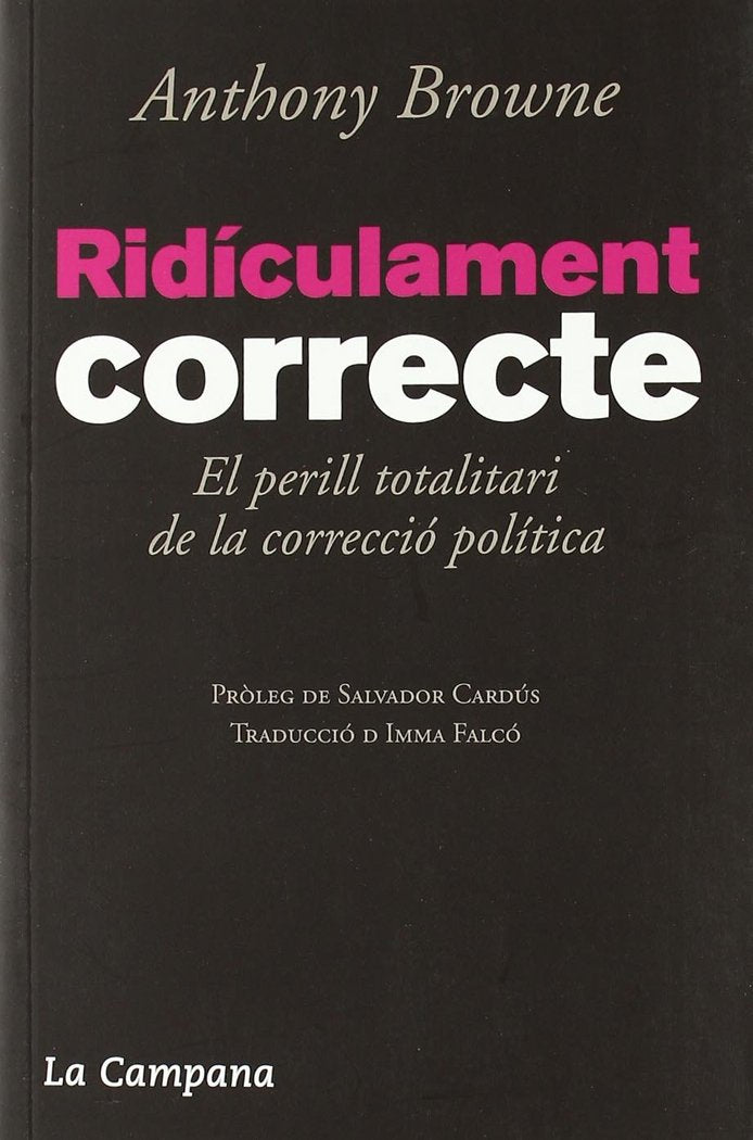 RIDICULAMENT CORRECTE, de BROWNE | portada del libro