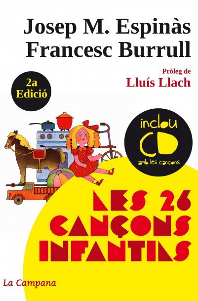 Les 26 cançons infantils, de Espinàs | portada del libro
