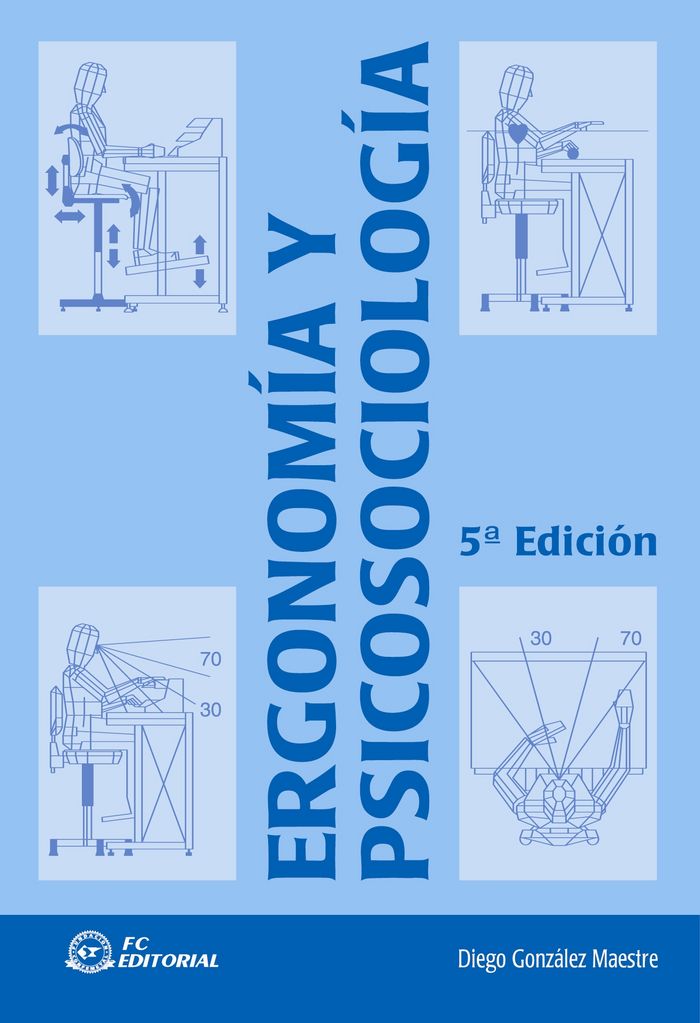Ergonomía y psicosociología, de González Maestre, Diego | portada del libro