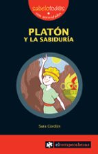 PLATÓN y la sabiduría, de Sara Cordón | portada del libro