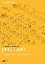 COM ESCRIURE PER LA PERCUSSIO, de SOLOMON, SAMUEL Z. | portada del libro