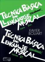 TECNICA BASICA DE LENGUAJE MUSICAL 3, de BOLIART, XAVIER | portada del libro