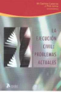 Ejecucion civil: problemas actuales., de Cachon Cadenas | portada del libro