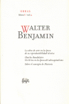 Obra completa. Libro I-2, de Benjamin | portada del libro