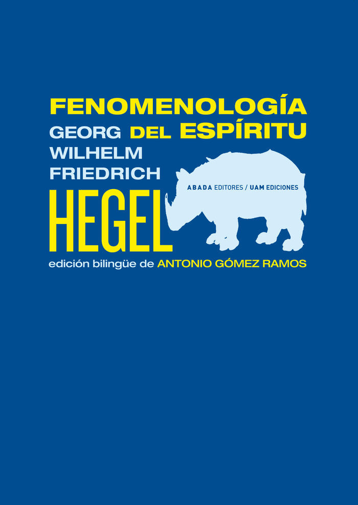Fenomenología del espíritu, de Hegel, Georg Wilhelm Friedrich | portada del libro