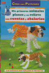 MIS PRIMEROS ANIMALES PLANOS Y EN RELIEVE CON CUENTAS, de MORAS | portada del libro