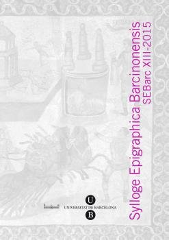 Sylloge Epigraphica Barcinonensis, de AA.VV. | portada del libro