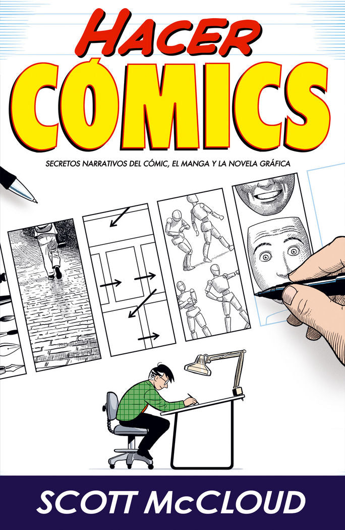 Hacer cómics, de McCloud, Scott | portada del libro