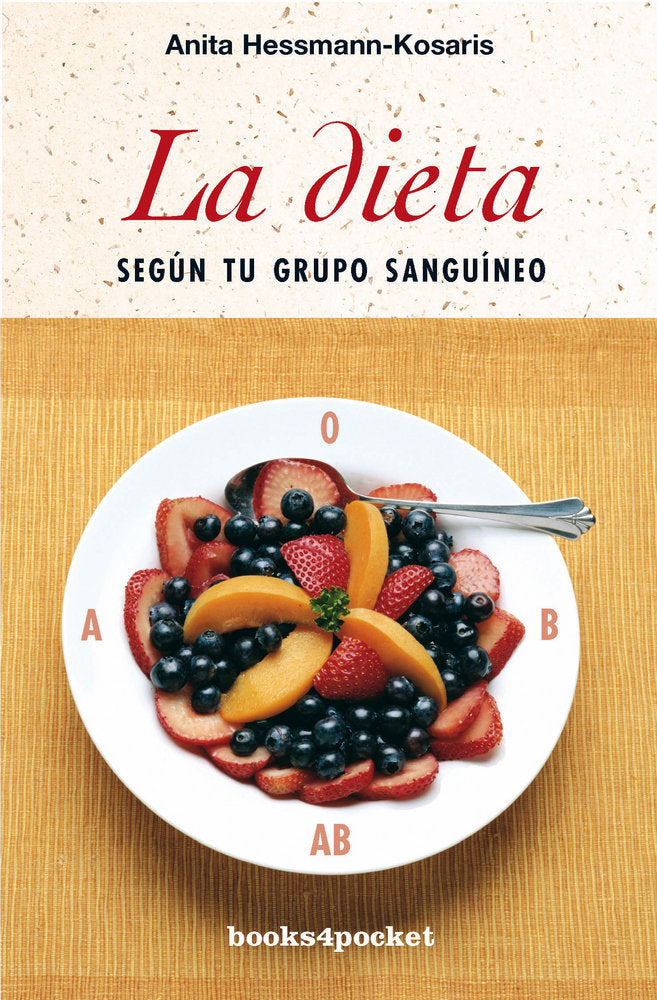 La dieta según tu grupo sanguíneo, de HESSMANN-KOSARIS, ANITA | portada del libro