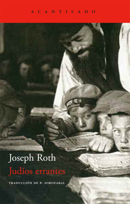Judíos errantes, de Roth, Joseph | portada del libro